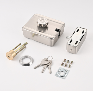 <span class=keywords><strong>Serratura</strong></span> <span class=keywords><strong>Elettrica</strong></span> Antifurto Silenziosa Senza Chiave in Acciaio Inossidabile ad Alta Sicurezza con Cilindro e Chiusura a Superficie per Controllo Accessi - Product Image 4