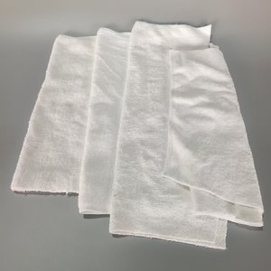 Chiffons de nettoyage thermiques en <span class=keywords><strong>flanelle</strong></span> blanche, boîte de 10 lb, 100 chiffons en coton blanc, modèle Face White Towel pour le nettoyage - Product Image 1