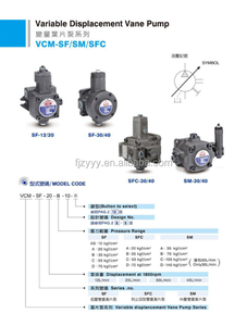 ปั๊มใบพัดไฮดรอลิก VCM-SF-20B-10 VCM-SF-20A-10 VCM-SF-20C-10 VCM-SF-2 VCM-SF-12A-4CG-20 VCM-SM-30A-21 VCM-SM-30B-21 - Product Image 5