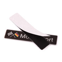 Autocollant 3D en alliage d'aluminium Italie France Suède Royaume-Uni Drapeau National Autocollant pour voiture Badge Emblèmes de calandre Décoration de moto Logo