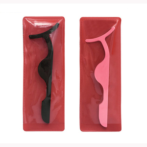 Stainless Steel Magnetic Lash Applicator Curler Tweezers <b>Clip</b> Clamp for False Eyelashes - Product Image 3