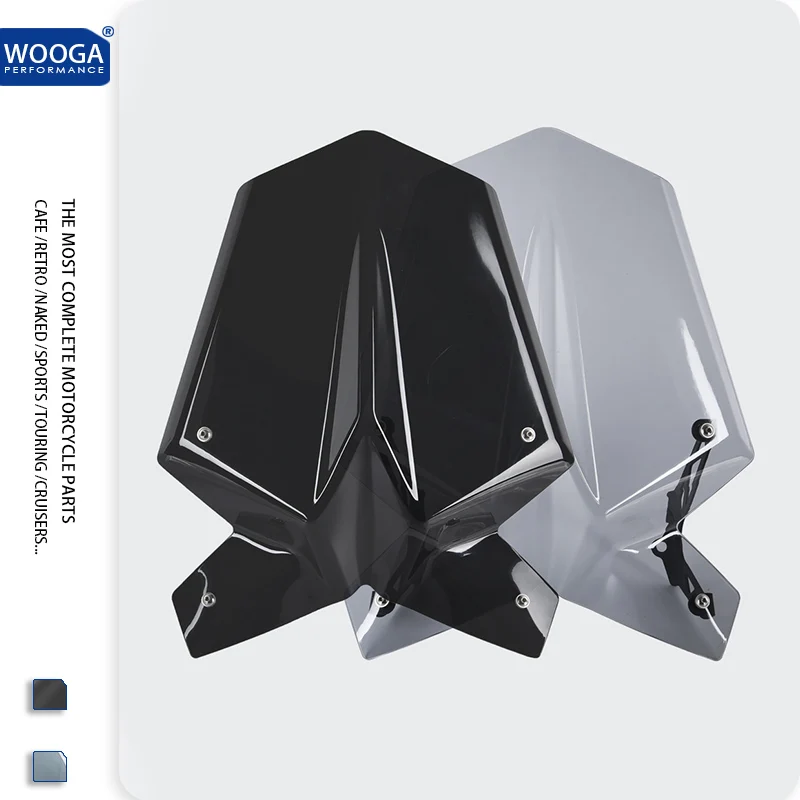 Motorcycle Windscreen Windshield Touring Wind Screen Deflector Visor Fairing For KTM 790 DUKE DUKE790 2018 2019 2020 2021