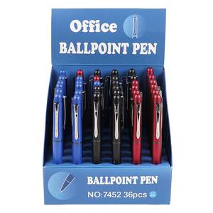 Bolígrafo Deportivo O&Q Nuevo, Tinta Azul/Negra, 0.7mm, Logotipo Personalizado, Uso en Oficina, Negocios y Escuela, Diseño Novedoso, Plástico, 14.4cm, No Borrable - Product Image 1