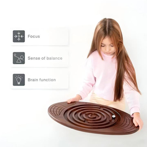 <span class=keywords><strong>Planche</strong></span> d'équilibre portable en bois massif écologique Skyhope pour l'exercice de la taille et de l'abdomen et l'entraînement à l'équilibre - Product Image 4