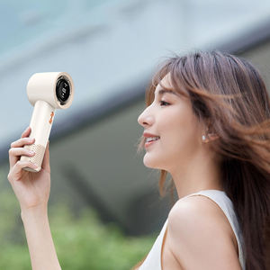 Mini ventilateur portatif haute vitesse, ventilateur de refroidissement portable, réglage progressif à 199 niveaux avec affichage numérique et chargement USB - Product Image 2