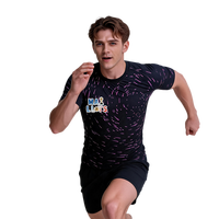 Auf Lager Kurzarm-Fußballtrikots aus 100% Polyester Atmungsaktives Gewebe Team-Logos Spielernummern Individueller Druck Vereine