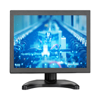 Moniteur LCD intégré multifonction de 10 pouces de la marque Polcd, boîtier métallique, écran tactile