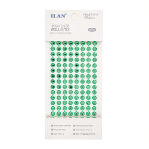 Ilan Adesivo Brillante 8mm Colore 8 120pz - Product Image 1