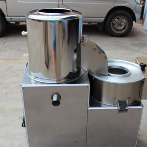 Pelador de patatas automático de 500 kg/hora, máquina rebanadora, bomba de limpieza <span class=keywords><strong>en</strong></span> seco Taro para uso doméstico, granja para panadería, verduras, frutas, ajo - Product Image 2