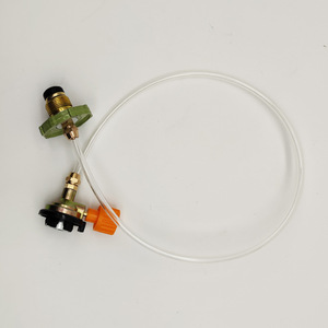Válvula de reabastecimiento de GLP con manguera transparente para cilindro de gas, uso en exteriores - Product Image 5