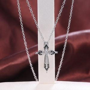 Collana Minimalista con Ciondolo a Catena per Coppie, Gioiello Semplice e alla Moda per Uomo e Donna - Product Image 2
