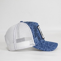 Gorra Trucker de Lona con Malla Estilo Y2K al por Mayor, con Parche Bordado 3D de Animales, Gorra Deportiva de Pesca de 5 Paneles, Personalizable con Tu Logotipo