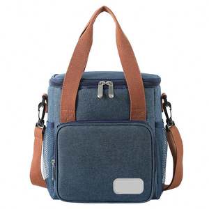 Insulated <b>Lunch</b> <b>Bag</b> Waterproof Cooler Aluminum <b>Thermal</b> Kids Foil Insulation Portable Picnic Meal <b>Bags</b> Cooler <b>Bag</b> - Product Image 3