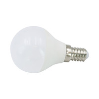 Ampoule LED G45 à économie d'énergie 5W, sans scintillement, type globe, culot E14, IRC>80, angle de faisceau 180°, 470LM, 90 Lm/W, LED SMD 2835, 2700-6500K