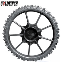 Pneus agricoles en caoutchouc massif YHS ROCKWAY 970*80mm 970*100mm pour pulvérisateur à flèche, garantie de 2 ans, finition noire