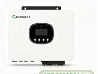 Onduleur hybride Growatt SPF-6000-ES-Pro 6kW 48V avec entrée PV max 500VDC et batterie LiFePO4