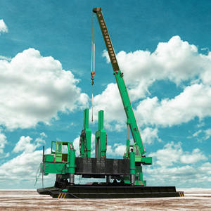 Mesin penggerak tumpukan hidrolik tipe statis konstruksi bangunan ZYC600 Driver tumpukan statis peredam getaran - Product Image 2