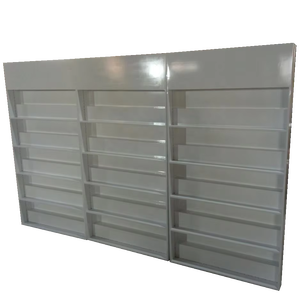 2019 mới nhất cổ điển Pháp phong cách LED khắc hiển thị giá kệ 5 năm bảo hành cho sơn móng tay màu trắng khắc - Product Image 4