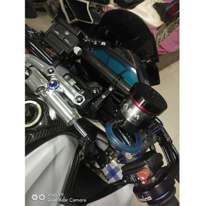 AEM ที่เก็บน้ำมันอลูมิเนียม CNC ปั๊มเบรคด้านบนปรับเปลี่ยนรถจักรยานยนต์สากล - Product Image 3