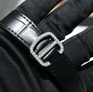 นาฬิกาข้อมือฮิปฮอปผู้ชายประดับเพชรโมอิสซาไนต์ VVS สี D  ผ่านการทดสอบเพชร  หน้าปัดแซฟไฟร์ กันน้ำ 50 เมตร นาฬิกาโมอิสซาไนต์สำหรับผู้ชาย - Product Image 4
