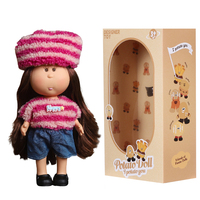 Poupée pomme de terre Kawaii de 24 cm, 3 styles, tenue rétro vintage, poupée en vinyle avec boîte cadeau, décoration de bureau, cadeau pour petites filles