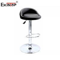 Chaise de bar Ekintop à prix réduit, rotative à 360 degrés, assemblée style moderne, chaise haute de bar et table