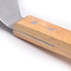 ที่ตักพิซซ่าแบบมีด้ามจับไม้ ขนาด 10 นิ้ว ทำจากอะลูมิเนียม สำหรับเตาอบพิซซ่า ขายดี - Product Image 5