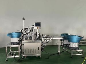 Double Head Peristaltic <b>Pump</b> Credit Card Spray Pocket Perfume Card Bottle Rotary Filling and Capping Machine - Product Image 2