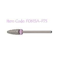 Forets en carbure de tungstène en forme d'arbre pour manucure et pédicure, taille moyenne 3/32 pouces, fournisseur d'accessoires