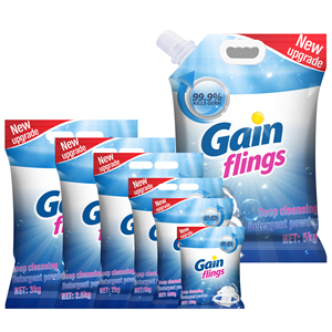 Lessive en poudre en gros pour <span class=keywords><strong>le</strong></span> lavage en machine et à la main, forte action détachante, faible mousse, facile à rincer - Product Image 2