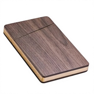 Wooden Card Holder Stand with Customized Shape Natural Wood Color for Promotional Activities Portable <b>Clipboard</b> Style - Product Image 6
