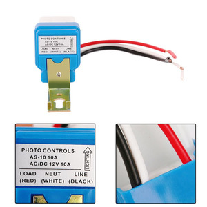 Sensor de Control de Iluminación 220V 10A para Farola, Sensor Fotoeléctrico Remoto a Prueba de Agua - Product Image 2