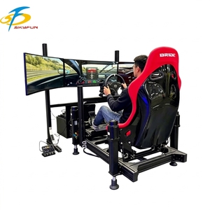 Simulador de Carreras de Autos en Realidad Virtual para Parques Temáticos Interiores, Plataforma de Movimiento de 4 Ejes y 3 Pantallas para Juegos de <span class=keywords><strong>F1</strong></span>, para Negocios - Product Image 1