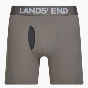 FOXA Mens <b>Boxer</b> Briefs 4 Pack Mid Rise Breathable <b>Polyester</b> Underwear for Men - Product Image 6