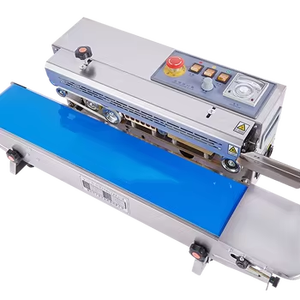 FR-770A Scelleuse verticale automatique à bande continue pour sacs plastiques, machine de scellage continu pour emballage alimentaire - Product Image 1