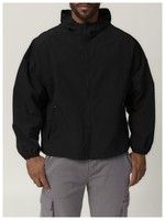 Blouson Bomber Coupe-Vent Décontracté pour Homme, Idéal Automne, Extérieur, en Nylon de Qualité, Imperméable, Respirant, Séchage Rapide, Coupe Ample
