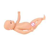Modelo de Cuidado del Bebé en la Primera Lluna Lunar para Ciencias Médicas Avanzadas, Simulador de Muñeca para Prácticas de Economía del Hogar, Recursos de Enseñanza CE/ISO
