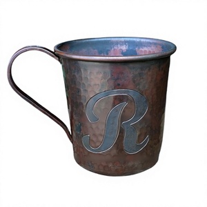 แก้วมักโลหะทองแดงพร้อมหูจับทองเหลือง,แก้วมักมอสโก - Product Image 1