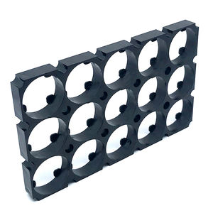 Soporte para Batería de Litio Fija Integral 21700, Apertura de 21.3 mm, Material Ignífugo, Soporte para 3x5 Baterías - Product Image 5