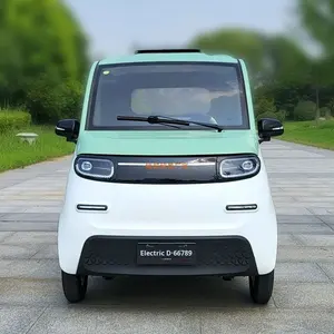 2026 Nieuwe Chinese elektrische vierwieler, seniorenvriendelijke damesauto voor huishoudelijk gebruik, kleine nieuwe energie volledig gesloten <span class=keywords><strong>auto</strong></span> - Product Image 4