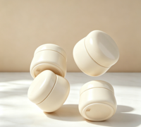 Bocaux en plastique scellés sur mesure en usine, 50g, 100g, 230g, pour baume nettoyant, crème pour les pieds, crème de massage et hydratant