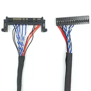 TV LVDS Cáp Màn Hình 51 Pin Độ Phân Giải Cao 8 Độ Phân Giải Cao FIR-E51P Nguồn Trái Và Phải Cáp Màn Hình Độ Nét Cao