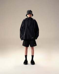 Veste Supertramp à demi-zip, fermetures éclair imperméables, coupe ample, en nylon, coupe-vent avec ventilation frontale - Product Image 4