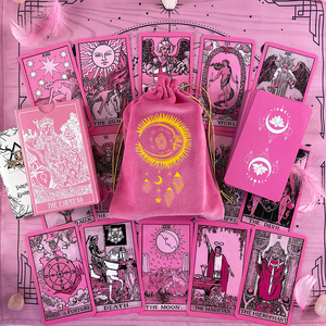 Jeu de tarot personnalisé de la déesse de l'<span class=keywords><strong>oracle</strong></span> et <span class=keywords><strong>des</strong></span> chats avec guide d'anime en feuille d'or emballé dans une boîte en papier d'art avec impression de logo personnalisé pour jouer - Product Image 4