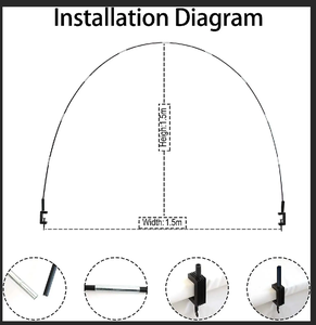 <span class=keywords><strong>Support</strong></span> de table en forme d'<span class=keywords><strong>arche</strong></span> pour ballons, pour décoration de mariage, décoration d'anniversaire, <span class=keywords><strong>arche</strong></span> de table détachable et portable - Product Image 3