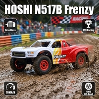 Nouvelle voiture RC HOSHI N517B 1/12 Brushless 4x4 70KM/H Haute Vitesse Tout-Terrain Monster Truck 4x4 RTR Étanche ESC