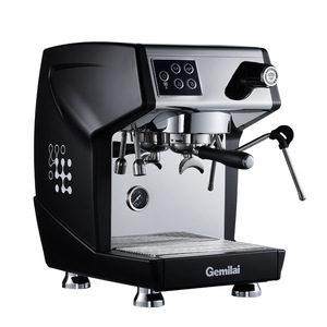 Gemilai Espresso Machine CRM3200D Semi-Automatic Stainless Steel Commercial Coffee Maker 1.2-1.8L Water Tank - Product Image 4