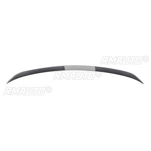 Aileron de coffre arrière de voiture, becquet de toit, garniture adhésive, kit de carrosserie pour BMW X5 G05 2019-2023 Noir brillant/Aspect carbone - Product Image 3