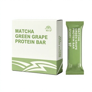<span class=keywords><strong>Barre</strong></span> <span class=keywords><strong>protéinée</strong></span> énergétique au matcha, raisin vert, soja, pois et avoine, faible en sucre, riche en fibres, marque privée OEM ODM - Product Image 6