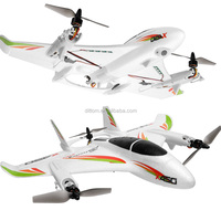 WLtoys XK X450 VTOL бесщеточный 6CH EPO трюк Rc планер 3D 6G многоторный истребитель